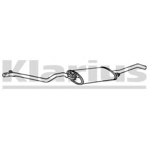 KLARIUS VW152L Глушитель выхлопных газов конечный для VOLKSWAGEN JETTA II (Фольксваген Жэтта 2) KLARIUS VW152L Глушитель выхлопных газов конечный для VOLKSWAGEN JETTA II (Фольксваген Жэтта 2)