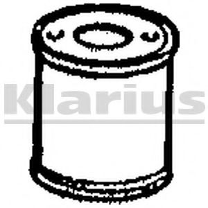 KLARIUS 210164 Средний глушитель выхлопных газов для PEUGEOT 305 II (Пежо 305 2) KLARIUS 210164 Средний глушитель выхлопных газов для PEUGEOT 305 II (Пежо 305 2)