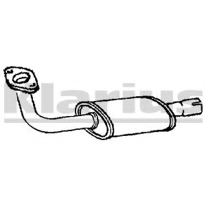 KLARIUS 220950 Предглушитель выхлопных газов для MERCEDESBENZ (Мерседес бенц) KLARIUS 220950 Предглушитель выхлопных газов для MERCEDESBENZ (Мерседес бенц)