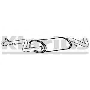 KLARIUS 221070 Средний глушитель выхлопных газов для VOLKSWAGEN GOLF V (Фольксваген Гольф 5) KLARIUS 221070 Средний глушитель выхлопных газов для VOLKSWAGEN GOLF V (Фольксваген Гольф 5)