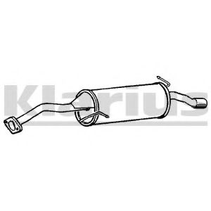 KLARIUS 230994 Глушитель выхлопных газов конечный для MAZDA FAMILIA V (Мазда Фамилиа v) KLARIUS 230994 Глушитель выхлопных газов конечный для MAZDA FAMILIA V (Мазда Фамилиа v)
