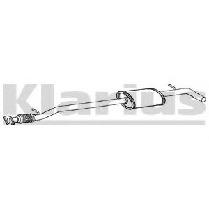 KLARIUS 270715 Средний глушитель выхлопных газов для FIAT IDEA (Фиат Идэа) KLARIUS 270715 Средний глушитель выхлопных газов для FIAT IDEA (Фиат Идэа)