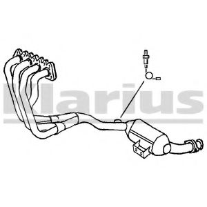 KLARIUS 321178 Катализатор для MERCEDES-BENZ A-CLASS (Мэрcэдэс-бэнз А класс) KLARIUS 321178 Катализатор для MERCEDES-BENZ A-CLASS (Мэрcэдэс-бэнз А класс)