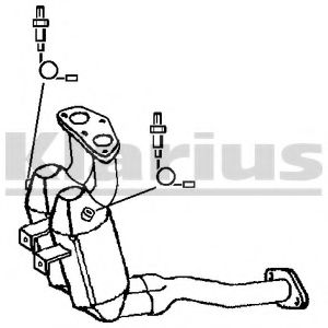 KLARIUS 322241 Катализатор для FIAT STILO MULTI (Фиат Стило мульти) KLARIUS 322241 Катализатор для FIAT STILO MULTI (Фиат Стило мульти)