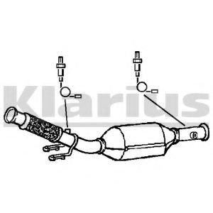 KLARIUS 322285 Катализатор для PEUGEOT 206 CC (Пежо 206 сс) KLARIUS 322285 Катализатор для PEUGEOT 206 CC (Пежо 206 сс)