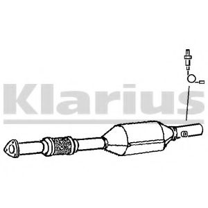 KLARIUS 311902 Катализатор для ROVER 75 ER (Ровер 75 эр) KLARIUS 311902 Катализатор для ROVER 75 ER (Ровер 75 эр)