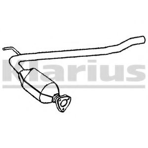 KLARIUS 311965 Катализатор для VOLKSWAGEN T4 MULTIVAN (Фольксваген Т4 мултиvан) KLARIUS 311965 Катализатор для VOLKSWAGEN T4 MULTIVAN (Фольксваген Т4 мултиvан)