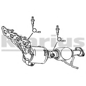 KLARIUS 322315 Катализатор для FORD MONDEO IV (Форд Мондео 4) KLARIUS 322315 Катализатор для FORD MONDEO IV (Форд Мондео 4)
