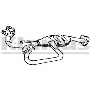 KLARIUS 322334 Катализатор для SUBARU LEGACY I (Субару Легаси 1)