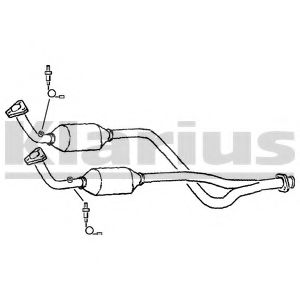 KLARIUS 322337 Катализатор для LAND ROVER RANGE ROVER II (Ленд ровер/лэнд ровер Рангэ ровер 2) KLARIUS 322337 Катализатор для LAND ROVER RANGE ROVER II (Ленд ровер/лэнд ровер Рангэ ровер 2)