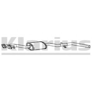 KLARIUS 260982 Средний глушитель выхлопных газов 