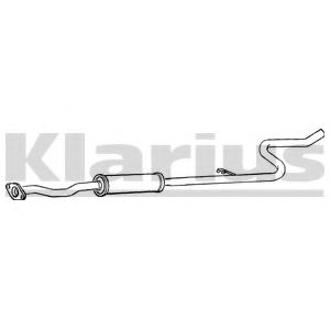 KLARIUS 270747 Средний глушитель выхлопных газов для PEUGEOT 207 (Пежо 207) KLARIUS 270747 Средний глушитель выхлопных газов для PEUGEOT 207 (Пежо 207)
