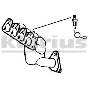 KLARIUS 322460 Катализатор для RENAULT LAGUNA II (Рено Лагуна 2) KLARIUS 322460 Катализатор для RENAULT LAGUNA II (Рено Лагуна 2)