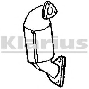 KLARIUS 322471 Катализатор для RENAULT ESPACE IV (Рено Эспейс 4) KLARIUS 322471 Катализатор для RENAULT ESPACE IV (Рено Эспейс 4)
