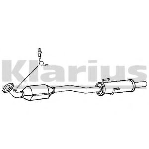 KLARIUS 322476 Катализатор для MAZDA 6 (Мазда 6) KLARIUS 322476 Катализатор для MAZDA 6 (Мазда 6)
