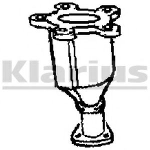 KLARIUS 322487 Катализатор для NISSAN MISTRAL (Ниссан Мистрал) KLARIUS 322487 Катализатор для NISSAN MISTRAL (Ниссан Мистрал)