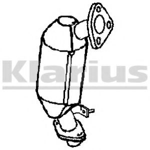 KLARIUS 322489 Катализатор для MAZDA 626 V (Мазда 626 5) KLARIUS 322489 Катализатор для MAZDA 626 V (Мазда 626 5)