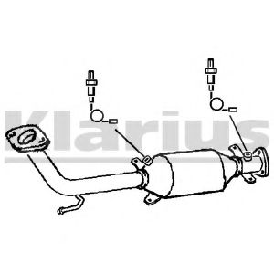 KLARIUS 322502 Катализатор для HONDA STREAM (Хонда Стрэам)
