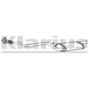 KLARIUS RN911L Средний глушитель выхлопных газов для RENAULT ESPACE IV (Рено Эспейс 4) KLARIUS RN911L Средний глушитель выхлопных газов для RENAULT ESPACE IV (Рено Эспейс 4)