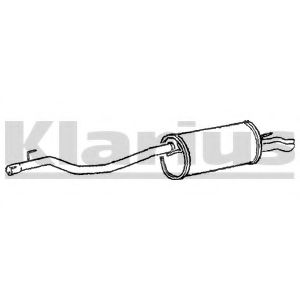 KLARIUS VW690W Глушитель выхлопных газов конечный для VOLKSWAGEN T4 CARAVELLE (Фольксваген Т4 cараvэллэ) KLARIUS VW690W Глушитель выхлопных газов конечный для VOLKSWAGEN T4 CARAVELLE (Фольксваген Т4 cараvэллэ)