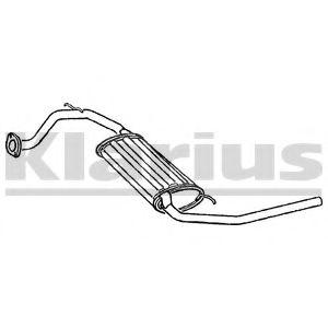 KLARIUS 240842 Глушитель выхлопных газов конечный для HONDA CRX II (Хонда Cрх 2) KLARIUS 240842 Глушитель выхлопных газов конечный для HONDA CRX II (Хонда Cрх 2)