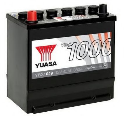 YUASA YBX1049 Стартерная аккумуляторная батарея для FIAT 500 (Фиат 500) YUASA YBX1049 Стартерная аккумуляторная батарея для FIAT 500 (Фиат 500)