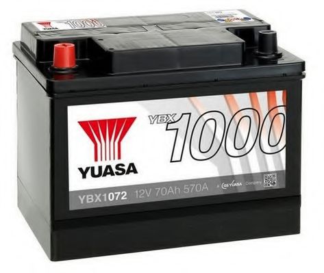 YUASA YBX1072 Стартерная аккумуляторная батарея для LAND ROVER DEFENDER (Ленд ровер/лэнд ровер Дэфэндэр) YUASA YBX1072 Стартерная аккумуляторная батарея для LAND ROVER DEFENDER (Ленд ровер/лэнд ровер Дэфэндэр)