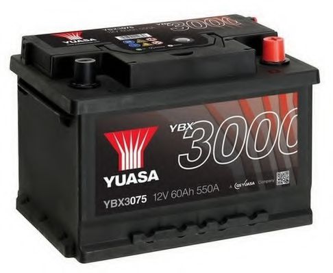 YUASA YBX3075 Стартерная аккумуляторная батарея для OPEL (Опель) YUASA YBX3075 Стартерная аккумуляторная батарея для OPEL (Опель)