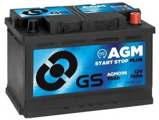 GS AGM096 Стартерная аккумуляторная батарея для SEAT LEON ST (Сеат Леон ст) GS AGM096 Стартерная аккумуляторная батарея для SEAT LEON ST (Сеат Леон ст)