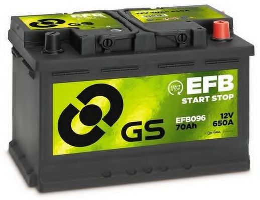 GS EFB096 Стартерная аккумуляторная батарея для OPEL (Опель) GS EFB096 Стартерная аккумуляторная батарея для OPEL (Опель)