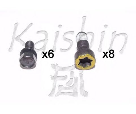 KAISHIN BSSKY071 Комплект болтов, маховик для HYUNDAI TUSCANI (Хендай Тусcани) KAISHIN BSSKY071 Комплект болтов, маховик для HYUNDAI TUSCANI (Хендай Тусcани)