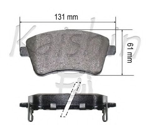 KAISHIN D10186 Тормозные колодки для HYUNDAI (Хендай) KAISHIN D10186 Тормозные колодки для HYUNDAI (Хендай)