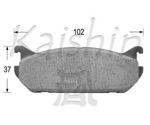 KAISHIN D9014 Тормозные колодки для MAZDA FAMILIA V (Мазда Фамилиа v) KAISHIN D9014 Тормозные колодки для MAZDA FAMILIA V (Мазда Фамилиа v)