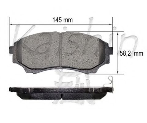 KAISHIN FK3137 Тормозные колодки для MAZDA PROCEED/DRIFTER (Мазда Просид/дрифтэр) KAISHIN FK3137 Тормозные колодки для MAZDA PROCEED/DRIFTER (Мазда Просид/дрифтэр)