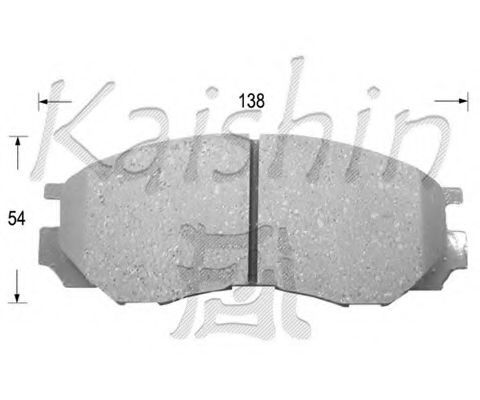 KAISHIN FK6081 Тормозные колодки для MITSUBISHI COLT/RODEO (Митсубиши/митсубиси Cолт/родэо) KAISHIN FK6081 Тормозные колодки для MITSUBISHI COLT/RODEO (Митсубиши/митсубиси Cолт/родэо)