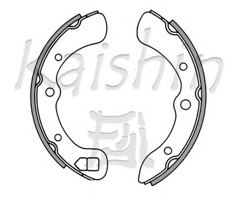 KAISHIN K0009 Тормозные колодоки для DAIHATSU MIRA (Дайхатсу Мира) KAISHIN K0009 Тормозные колодоки для DAIHATSU MIRA (Дайхатсу Мира)