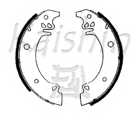 KAISHIN K1190 Тормозные колодоки для MITSUBISHI GALANT VI (Митсубиши/митсубиси Галант 6) KAISHIN K1190 Тормозные колодоки для MITSUBISHI GALANT VI (Митсубиши/митсубиси Галант 6)