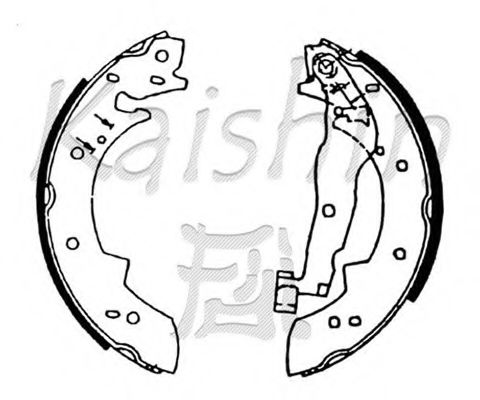 KAISHIN K9911 Тормозные колодоки для SUZUKI JIMNY (Сузуки Жимнъ) KAISHIN K9911 Тормозные колодоки для SUZUKI JIMNY (Сузуки Жимнъ)