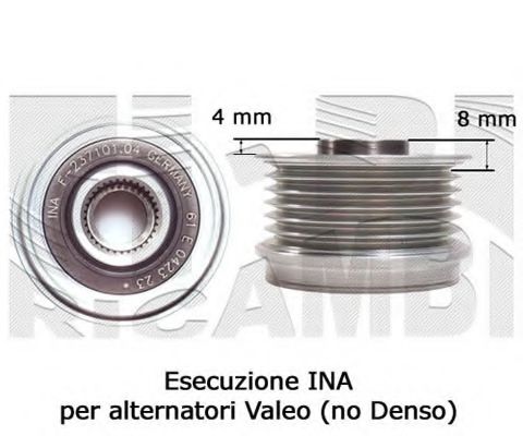 CALIBER 00461 Механизм свободного хода генератора для FIAT PETRA (Фиат Пэтра) CALIBER 00461 Механизм свободного хода генератора для FIAT PETRA (Фиат Пэтра)