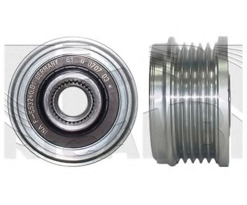 CALIBER 88298 Механизм свободного хода генератора для OPEL CORSA D (Опель Корса д) CALIBER 88298 Механизм свободного хода генератора для OPEL CORSA D (Опель Корса д)