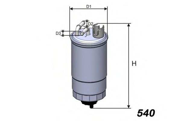 MISFAT M283 Топливный фильтр для AUDI A3 (Ауди А3) MISFAT M283 Топливный фильтр для AUDI A3 (Ауди А3)