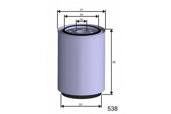 MISFAT WS001 Топливный фильтр для VOLVO (Вольво) MISFAT WS001 Топливный фильтр для VOLVO (Вольво)