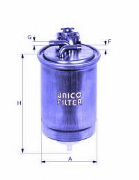 UNICO FILTER FI 8176/3 x Топливный фильтр для AUDI A3 (Ауди А3) UNICO FILTER FI 8176/3 x Топливный фильтр для AUDI A3 (Ауди А3)