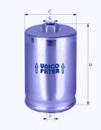 UNICO FILTER FI 7126 Топливный фильтр для AUDI V8 (Ауди V8) UNICO FILTER FI 7126 Топливный фильтр для AUDI V8 (Ауди V8)