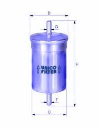 UNICO FILTER FI 6136/1 Топливный фильтр для RENAULT GRAND SCNIC II (Рено Гранд сценик 2) UNICO FILTER FI 6136/1 Топливный фильтр для RENAULT GRAND SCNIC II (Рено Гранд сценик 2)