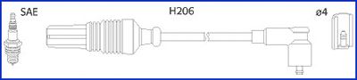 HITACHI 134497 Комплект проводов зажигания для PEUGEOT 205 II (Пежо 205 2) HITACHI 134497 Комплект проводов зажигания для PEUGEOT 205 II (Пежо 205 2)