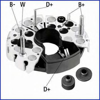 HITACHI 139173 Выпрямитель, генератор для SCANIA (Сканиа) HITACHI 139173 Выпрямитель, генератор для SCANIA (Сканиа)