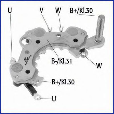 HITACHI 139242 Выпрямитель, генератор для OPEL VITA B (Опель Vита б) HITACHI 139242 Выпрямитель, генератор для OPEL VITA B (Опель Vита б)