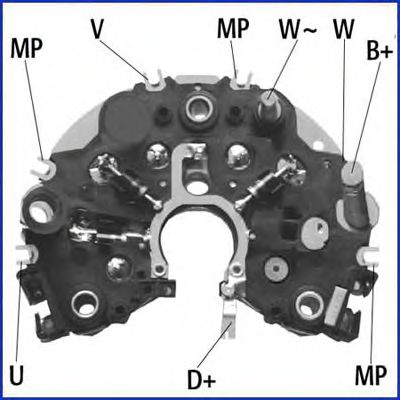 HITACHI 139485 Выпрямитель, генератор для FORD VERONA III (Форд Vэрона 3) HITACHI 139485 Выпрямитель, генератор для FORD VERONA III (Форд Vэрона 3)