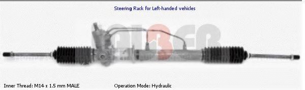 LAUBER 66.0055 Рулевой механизм для MAZDA 626 II (Мазда 626 2) LAUBER 66.0055 Рулевой механизм для MAZDA 626 II (Мазда 626 2)